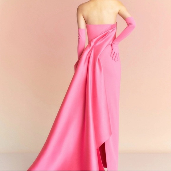 Solace London Kelsey Strapless Pink Dress - Picture 2 of 9